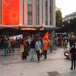 Manifestation contre le chmage et la prcarit le 8 octobre 2003 photo n41 